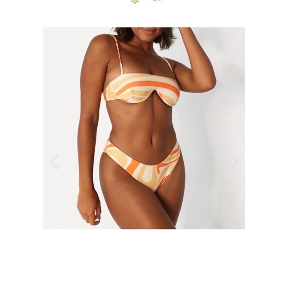 AURELLE MALTA ORANGE SET SZ L